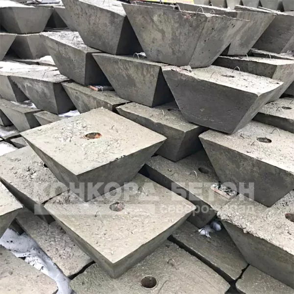 Фундамент для дорожного знака Ф2-5 500x500x300